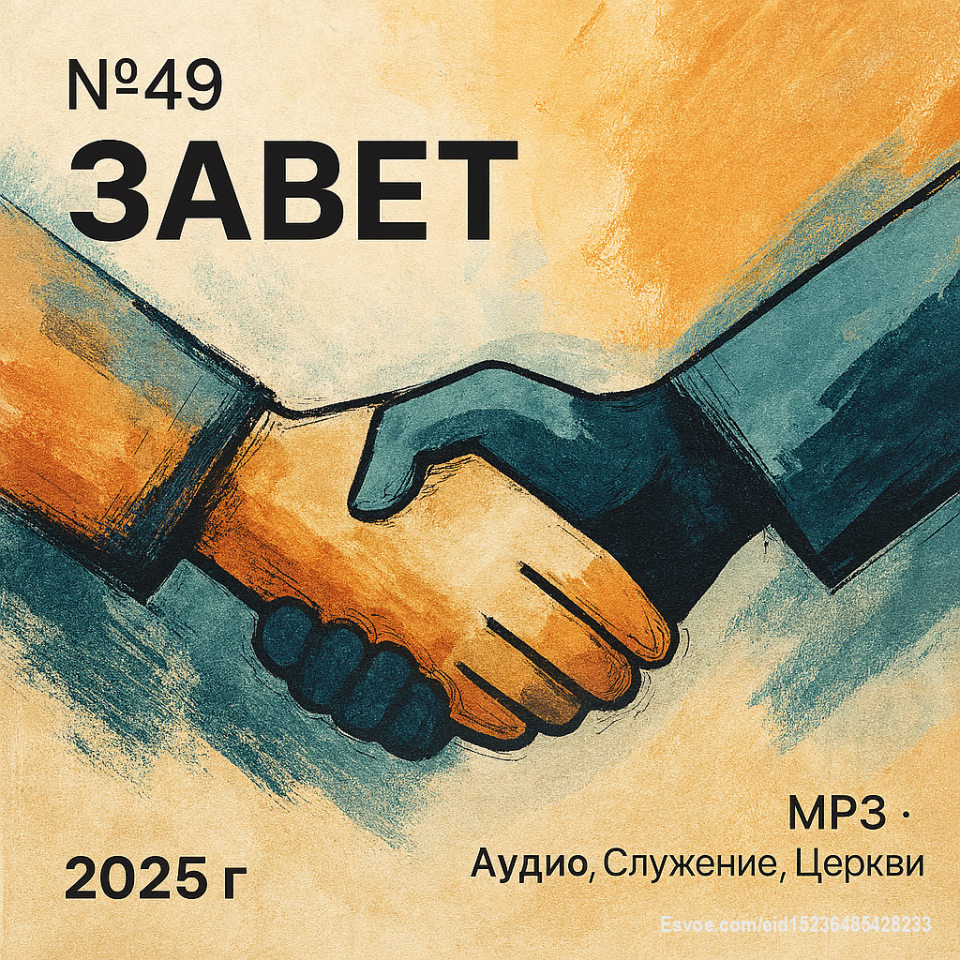 Завет, воскресная проповедь слушать онлайн
https://sites.google.com/view/svetiisusa7/проповеди-по-годам/2025-год/49-завет