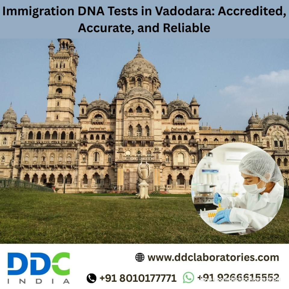 Immigration DNA Tests in Vadodara: Accredited, Accurate, and Reliable

If you are searching for immigration DNA tests in Vadodara, you have come to the right place. At DDC Laboratories India, we offer accredited immigration DNA tests at competitive prices. We have 250+ collection centers nationwide & worldwide.

Our DNA testing specialists have been working for many years with various immigration agencies, petitioners, embassies & recipients around the world. Our advanced technology and experienced team provide accurate & reliable results within 8 to 10 days. 

Call us at +91 8010177771 or WhatsApp at +91 9266615552.

Visit us: https://www.ddclaboratories.com/immigration-dna-tests-in-vadodara/

#DNATestsinVadodara
#ImmigrationDNATestsinVadodara