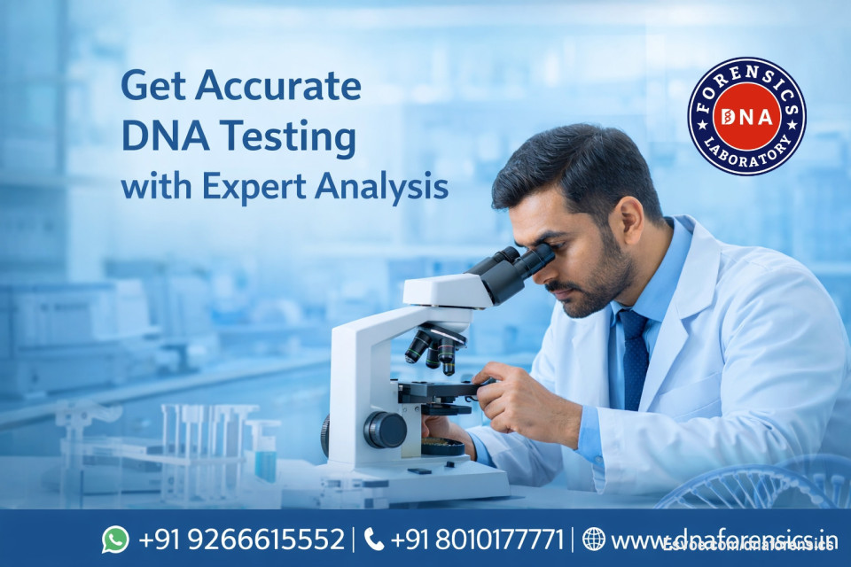 Affordable and Accurate DNA Testing Services in India

Looking for reliable and affordable DNA testing services in India? DNA Forensics Laboratory Pvt. Ltd. provides accurate, confidential, and legally valid DNA tests at competitive prices across the country. A wide range of services is available, including paternity testing, relationship testing, immigration DNA tests, and more.

With over 400 sample collection centers across India, giving your DNA sample is simple and convenient. Home DNA test kits are also available, allowing you to collect samples safely from the comfort of your home and send them to the laboratory.

For more details, call us at +91 8010177771 or WhatsApp at +91 9266615552 to schedule an appointment now! 

Visit us: https://www.dnaforensics.in/

#dnatest #dnatesting