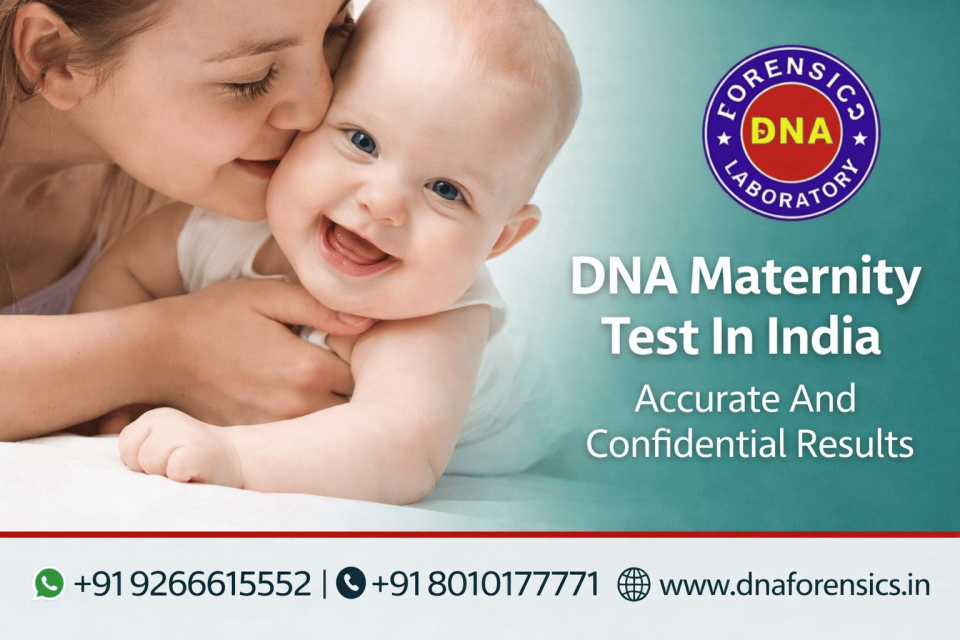 DNA Maternity Test In India With Accurate And Confidential Results

Looking for a reliable DNA maternity test in India? DNA Forensics Laboratory Pvt. Ltd. offers accurate, confidential, and legally valid testing services to help confirm biological relationships with complete peace of mind.

Our Peace of Mind Maternity DNA Test determines the biological relationship between a mother and child with high precision. Similar to a paternity test, this process involves comparing the child’s DNA with that of the alleged mother to evaluate genetic inheritance. The sample collection and testing procedure are simple, safe, and non-invasive, ensuring reliable and trustworthy results for sensitive situations.

To book your test, call +91 8010177771 or WhatsApp +91 9266615552 now.

For more details or to schedule a test online, visit our website: 

https://www.dnaforensics.in/tests/dna/peace-of-mind/maternity-dna-test/

#DNAMaternityTest #DNATesting #DNAForensicsLaboratory #AccurateResults