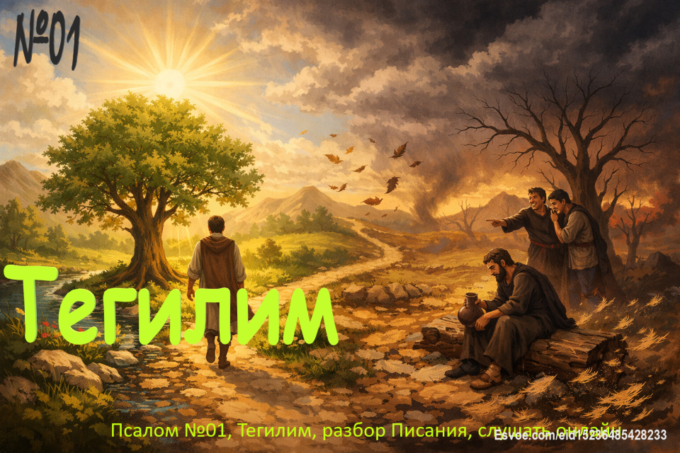 Начинаем книгу поэзии Псалтырь
https://sites.google.com/view/svetiisusa7/главная/разбор-текстов/псалтырь/01-псалом
