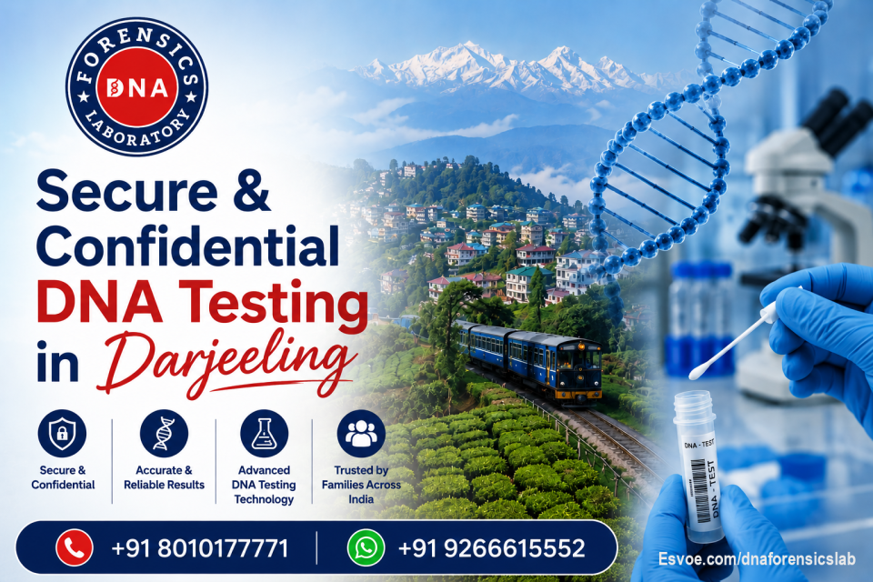 Secure & Confidential DNA Testing in Darjeeling

Searching for a trusted DNA Test in Darjeeling? DNA Forensics Laboratory offers secure, confidential, and highly accurate DNA testing services for paternity, maternity, immigration, sibling, and legal relationship verification. With advanced genetic testing technology and expert laboratory professionals, DNA Forensics Laboratory delivers reliable DNA reports while maintaining complete privacy and scientific accuracy. The laboratory provides safe sample collection, fast result processing, and legally accepted chain-of-custody DNA testing services for personal and official requirements. Whether you need a DNA test for peace of mind, court matters, or immigration applications, choose a trusted brand known for professionalism and dependable support across India. call us now at +91 8010177771 or WhatsApp +91 9266615552

https://www.dnaforensicslab.com/paternity-dna-test-in-darjeeling-west-bengal/

#DNATest #DNATestInDarjeeling #DNAForensics #PaternityTesting #RelationshipTesting #ImmigrationDNA #LegalDNA #ConfidentialDNATest #GeneticTesting #DarjeelingServices