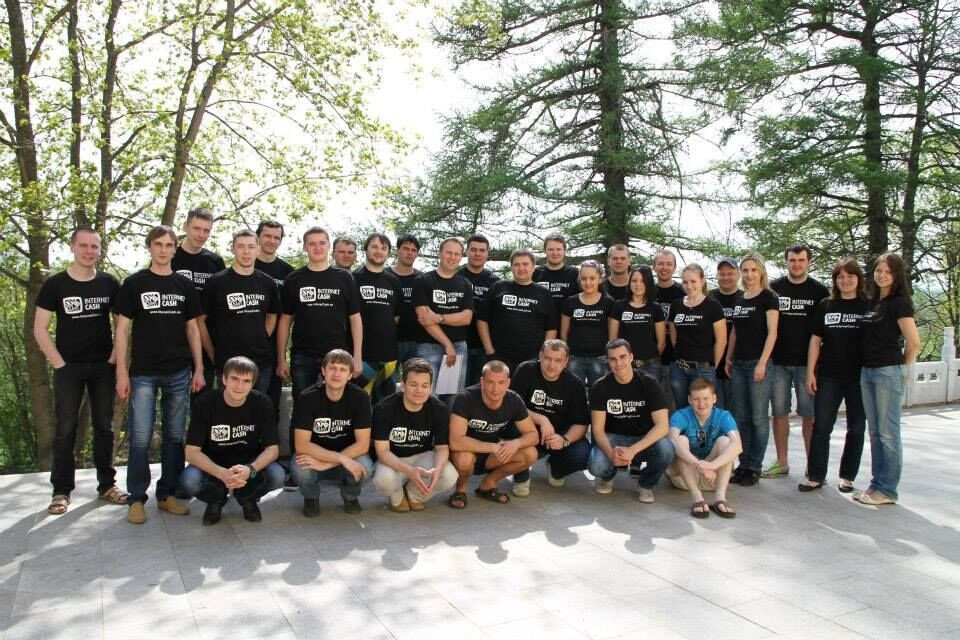 Team INTERNETCASH 2013 -11 years together....